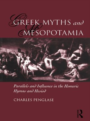 cover image of Greek Myths and Mesopotamia